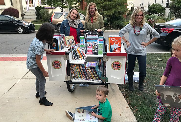Oak Park Book Bike