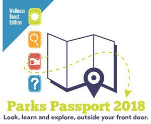Parks Passport 2018: Look, learn and explore, outside your front door.