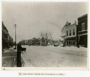 Lake Street Under Snow, 1894