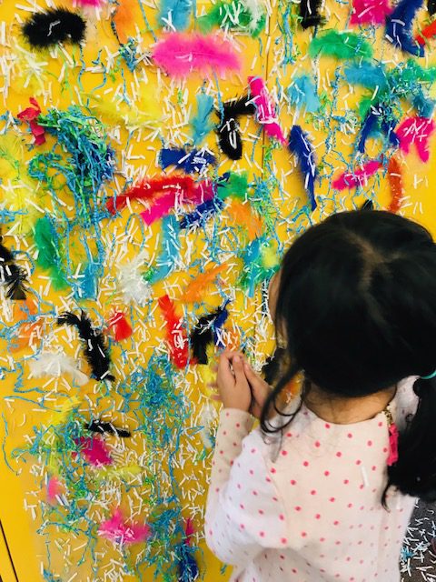 Children celebrating Holi