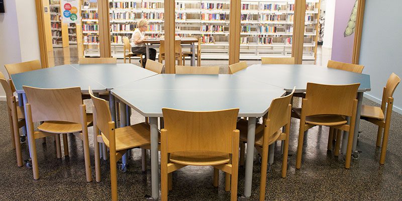 Book Discussion Room Oak Park Public Library
