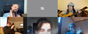Video chat screen