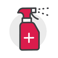 Cleaning spray
