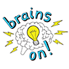 Brains On! logo