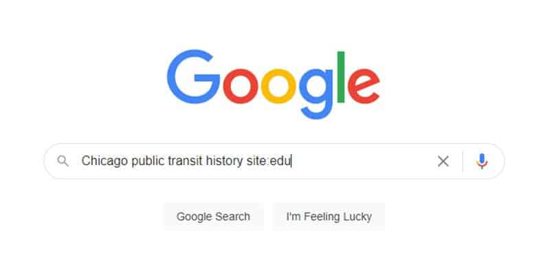 Google suffix search
