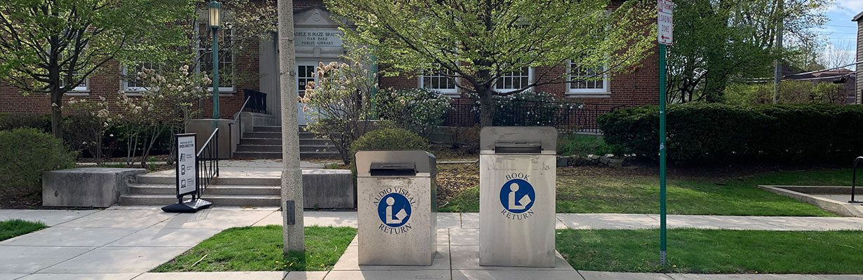 Maze Branch bookdrops