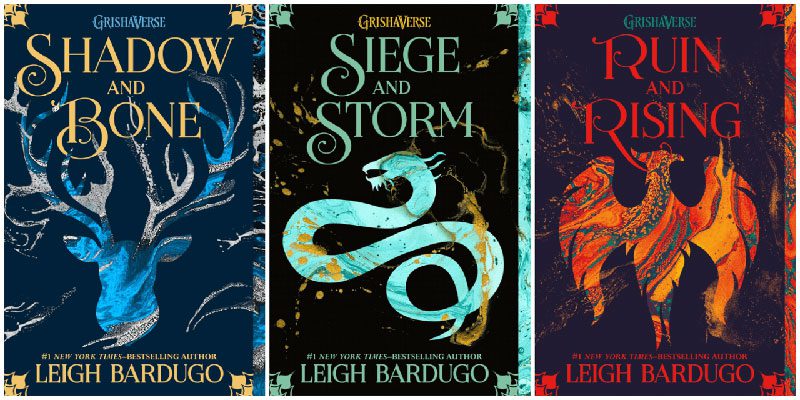 Shadow and Bone series book covers