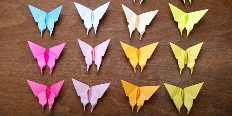 Butterfly origami