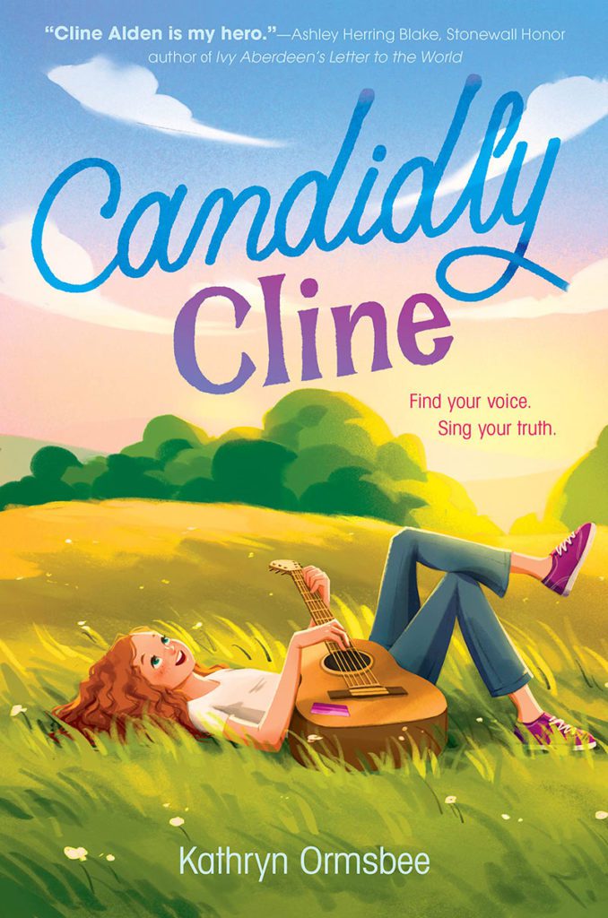 Book cover for Candidly Cline by Kathryn Ormsbee