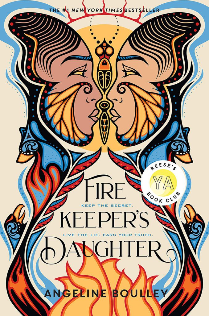 Book cover for Fire Keeper's Daughter by Angeline Boulley