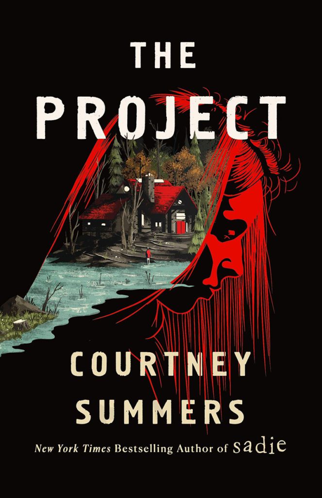 Book cover for The Project by Courtney Summers