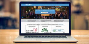 Burbio website displayed on laptop