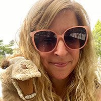 Jenny Jackson and Ruthie the Camel puppet