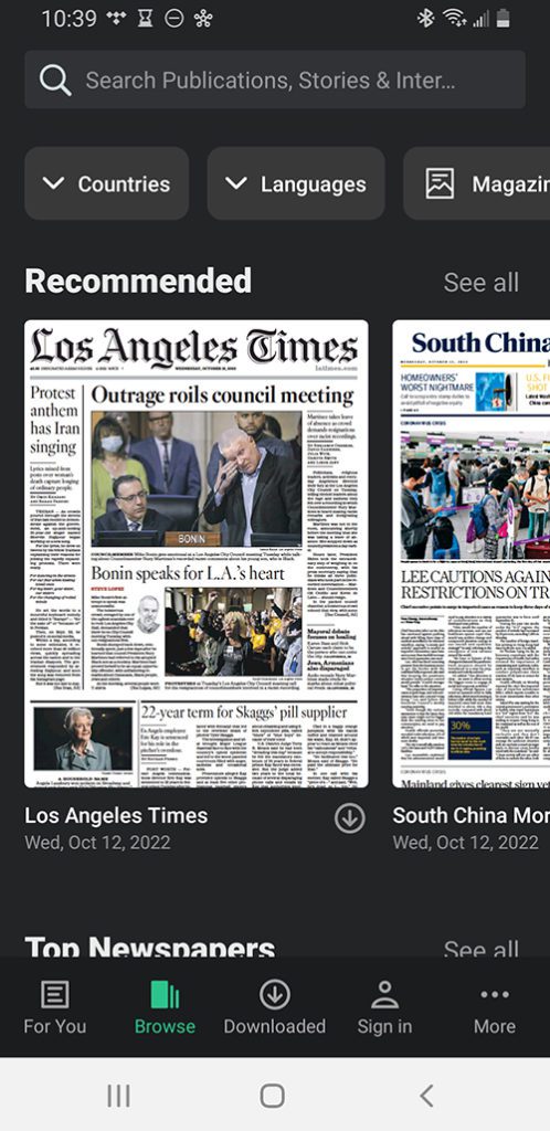 Tech Tips: How to get started with PressReader - Oak Park Public Library