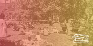 A storytime in the park