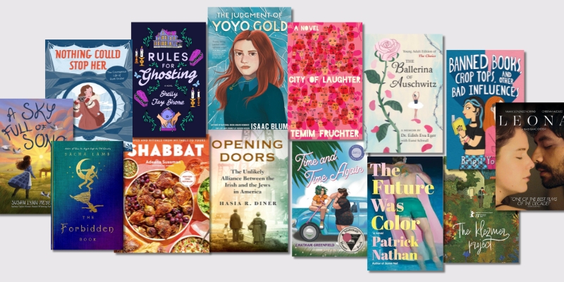 Collage of book covers featured below
