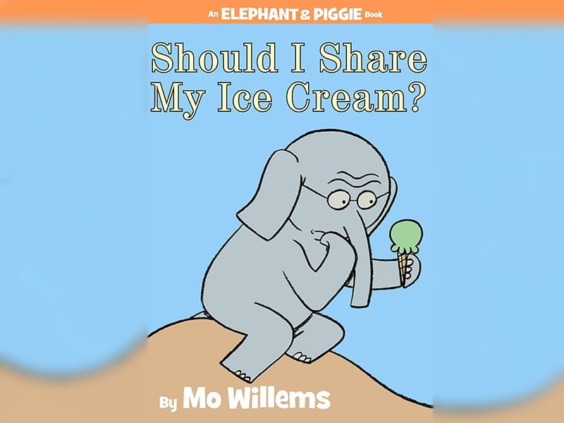 An Elephant & Piggie Book: Should I Share My Ice Cream? book cover