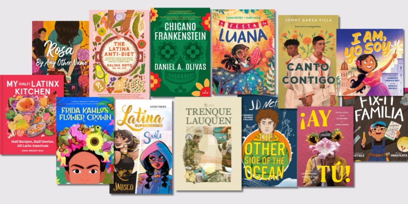 Collage of book covers