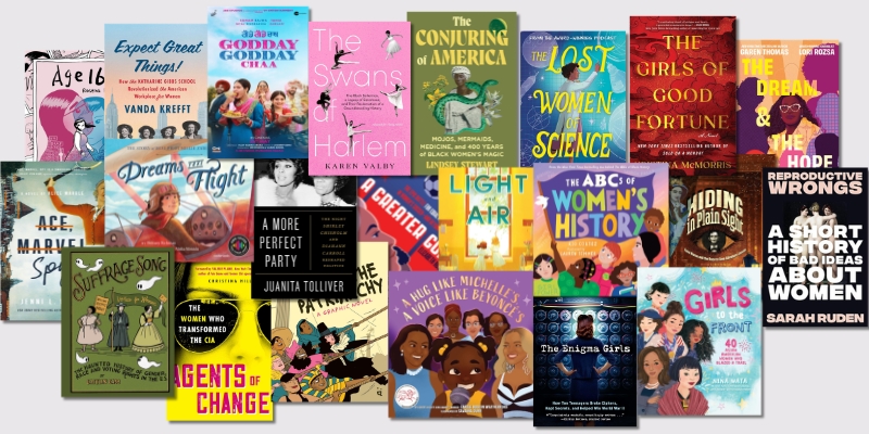 Collage of book covers.