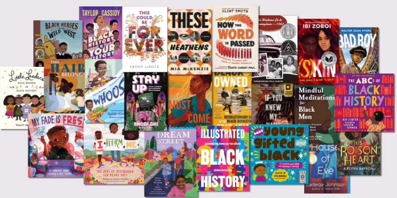 Collage of book covers