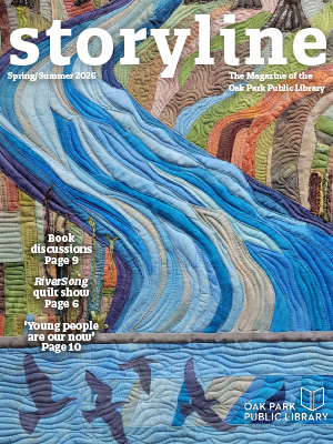 Cover of Spring/Summer 2026 Storyline issue, featuring a quilted river scene.